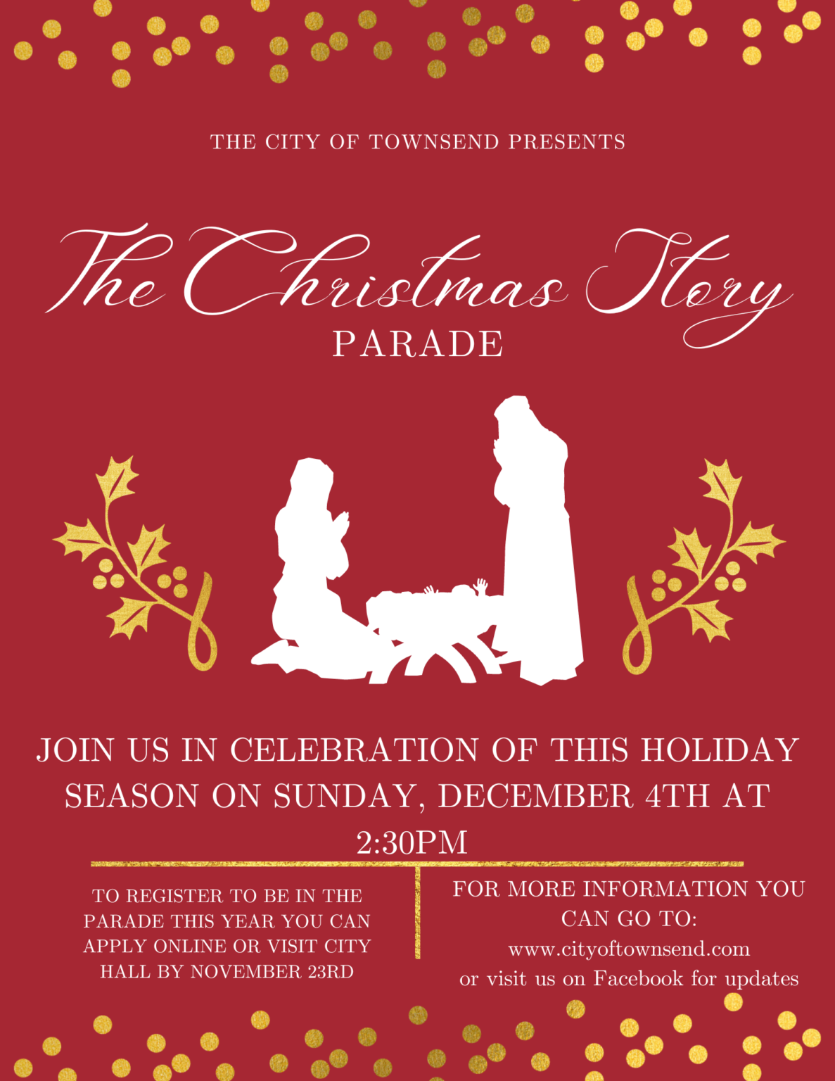 2022 Christmas Parade City of Townsend, TN